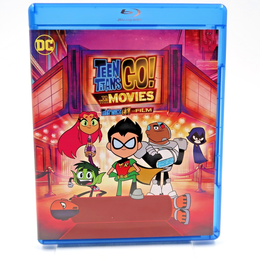 Teen Titans Go! To the Movies Blu-ray 2018 DC Superhero Animated Film PG